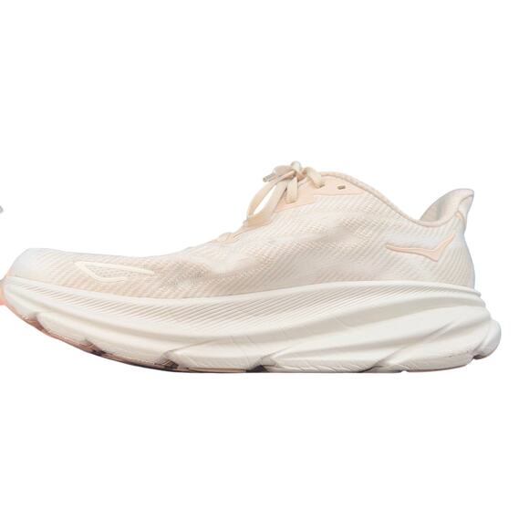Hoka One One Clifton 9 Men’s 10.5 Beige Running Shoes Sneakers main image 9